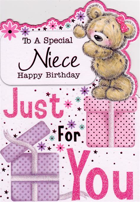 Birthday Cards for Nieces Birthday Wishes for Niece with teddy