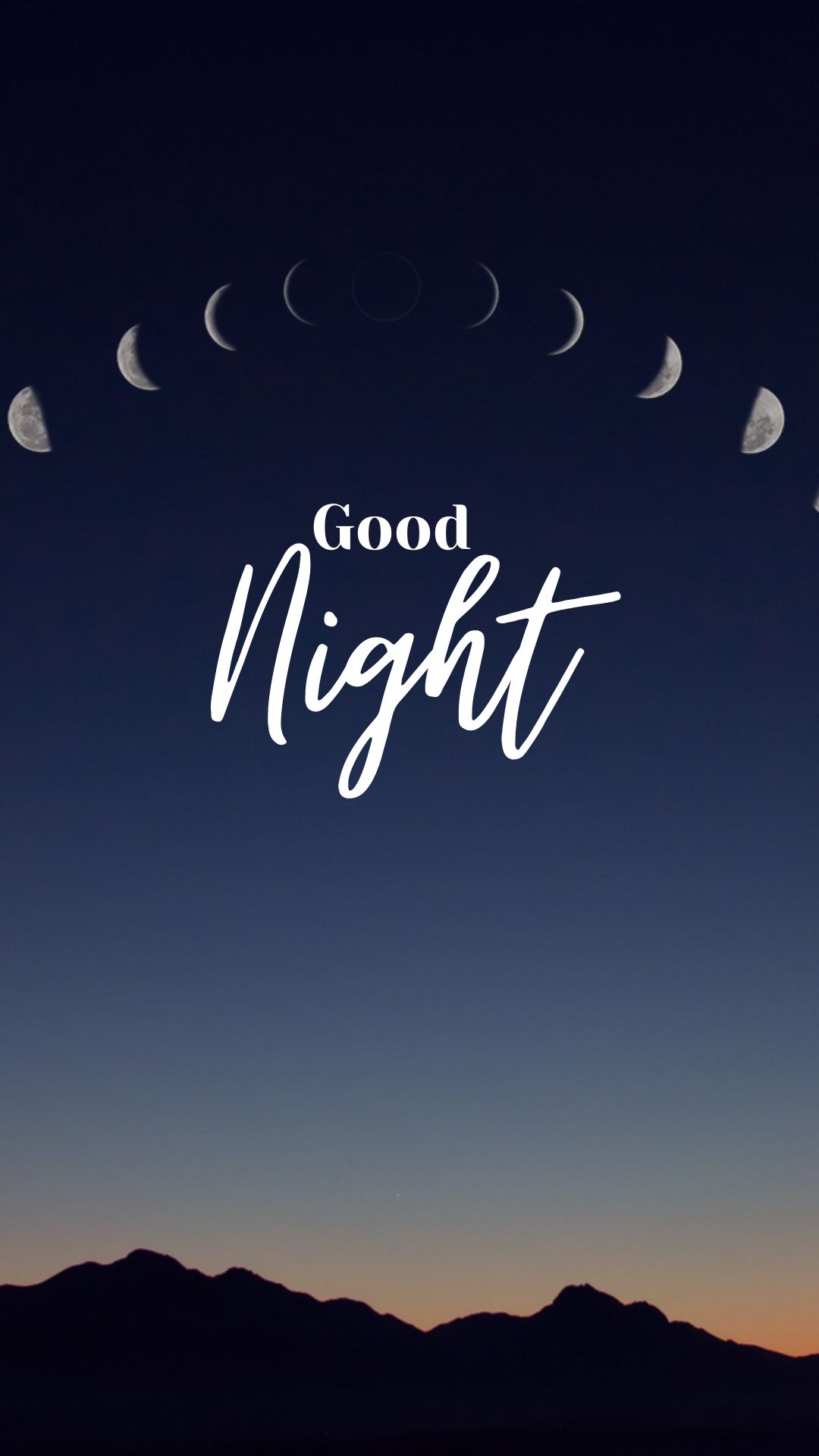 Good Night Instagram Story Moon Sky