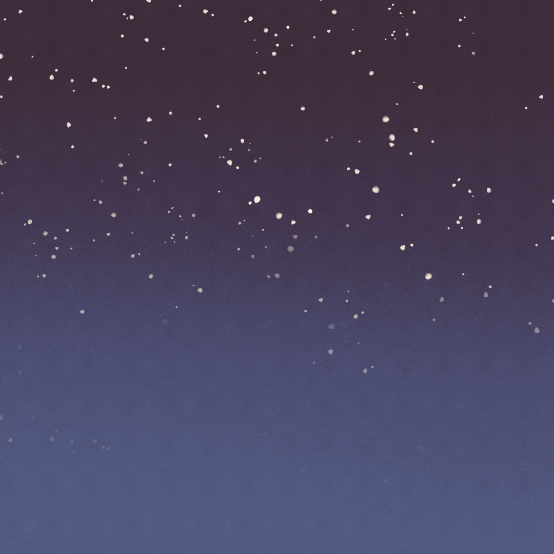 Good Night animated sky star