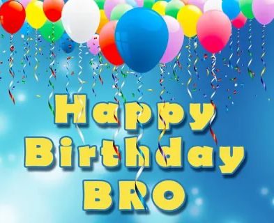 Happy Birthday Brother Images Free download