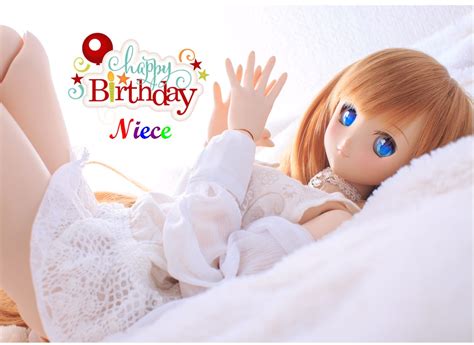 Niece Birthday Quotes and Images doll cute