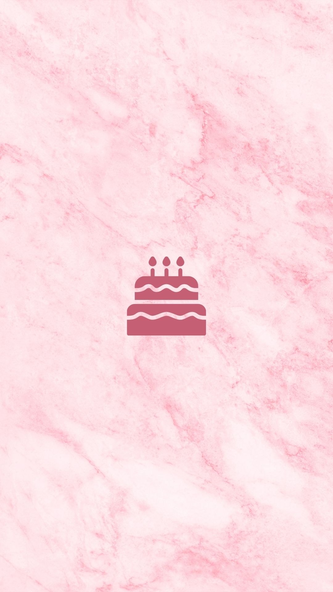 birthday instagram highlight cover pink marble