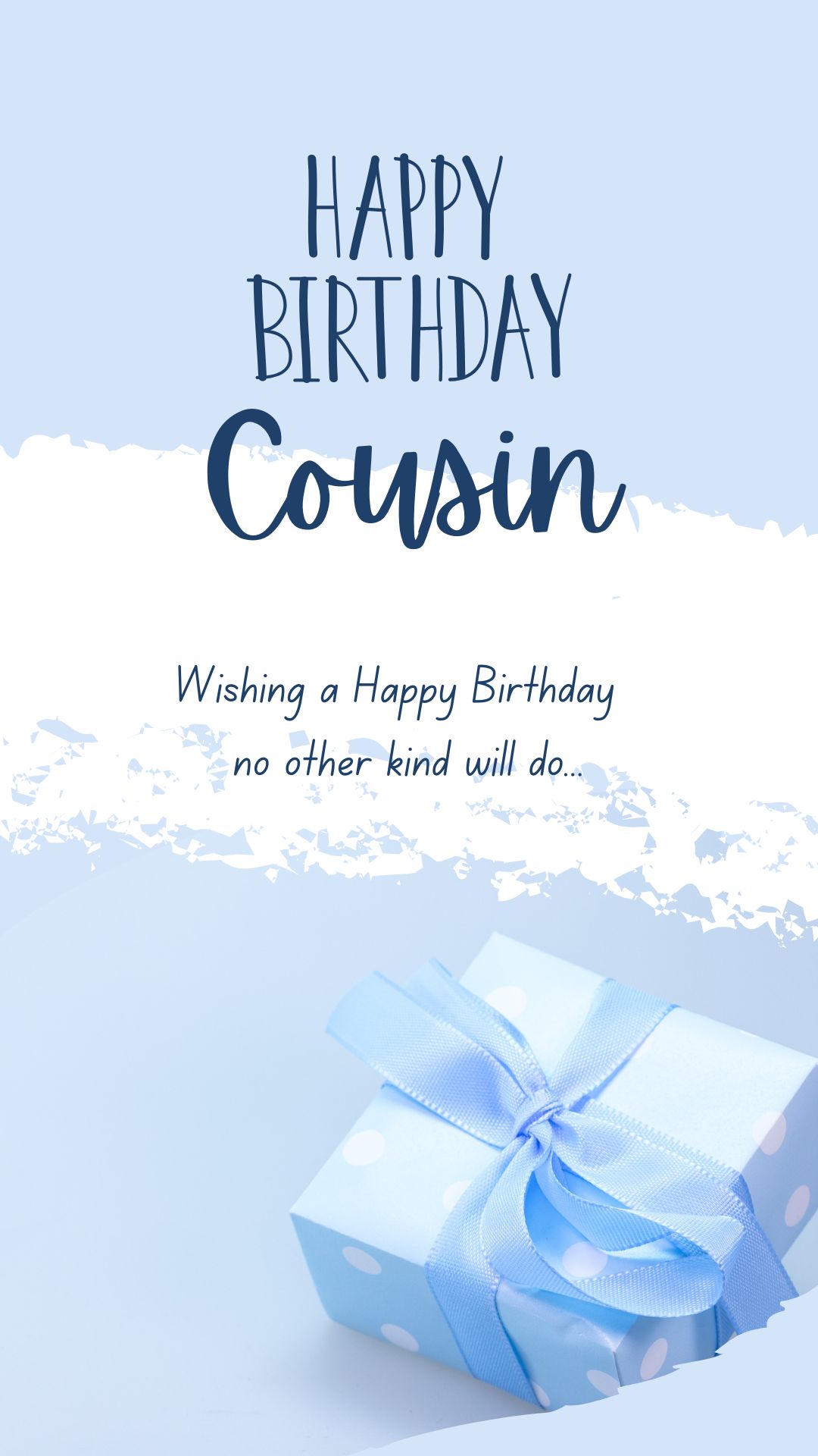 blue birthday images cousin female gift wishes