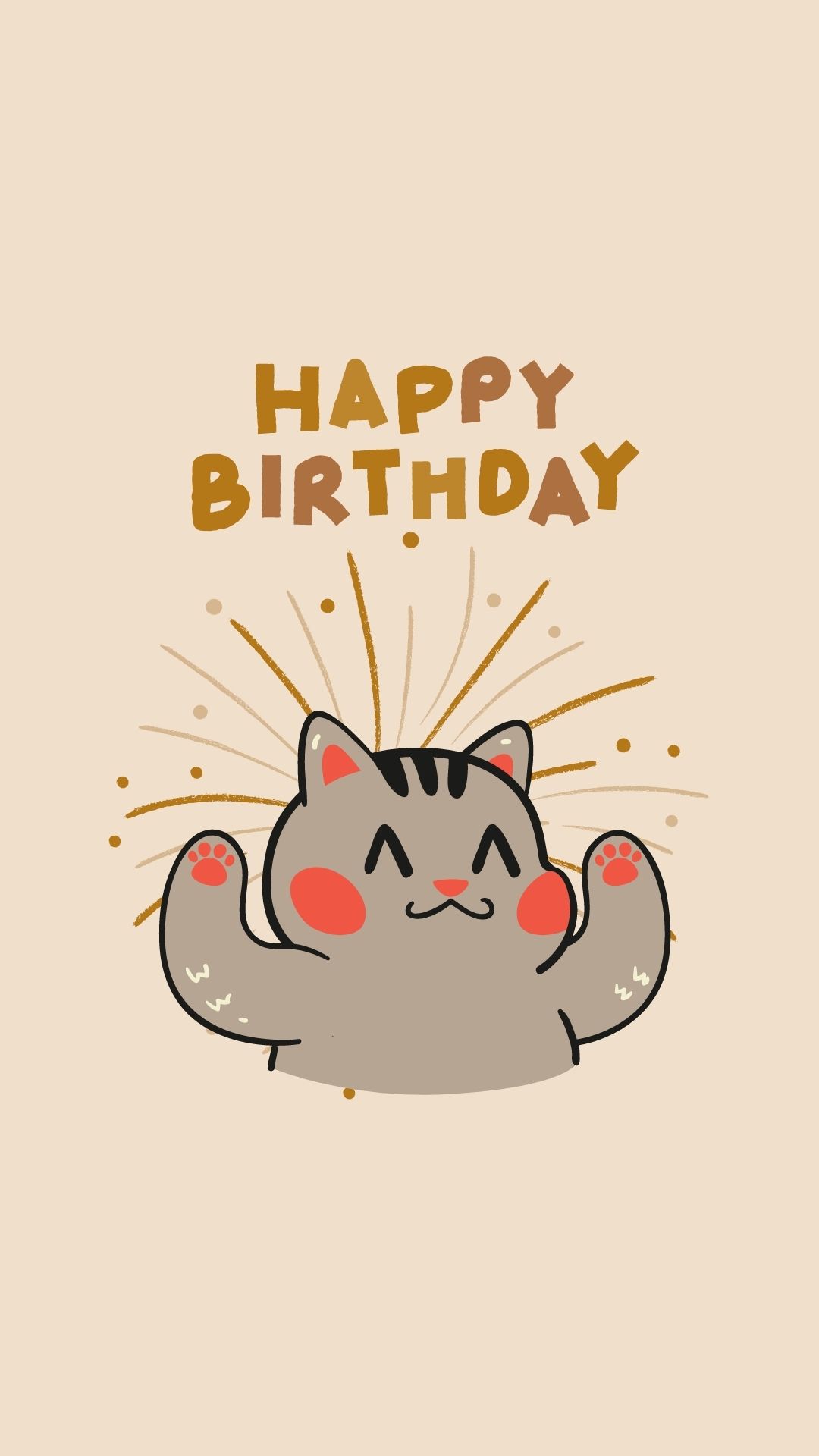 funny happy birthday with cats images