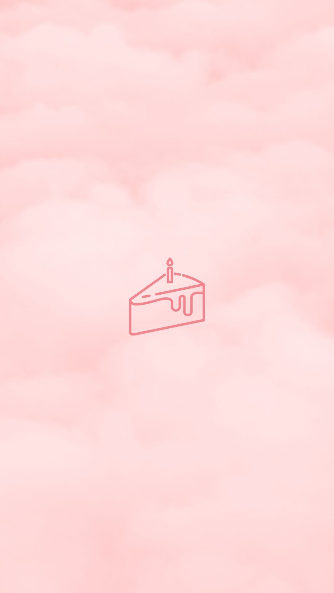 pink cloud instagram birthday hightlight cover